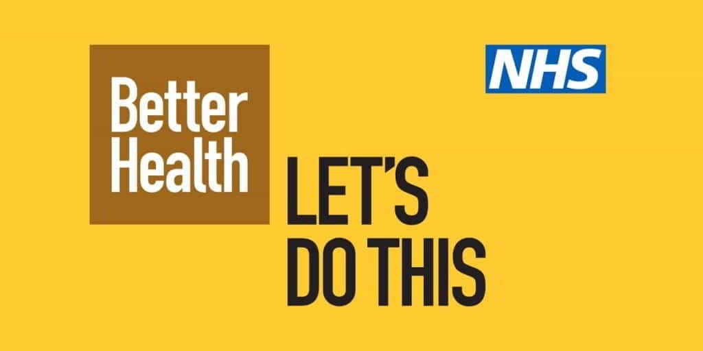 NHS Better Health sign